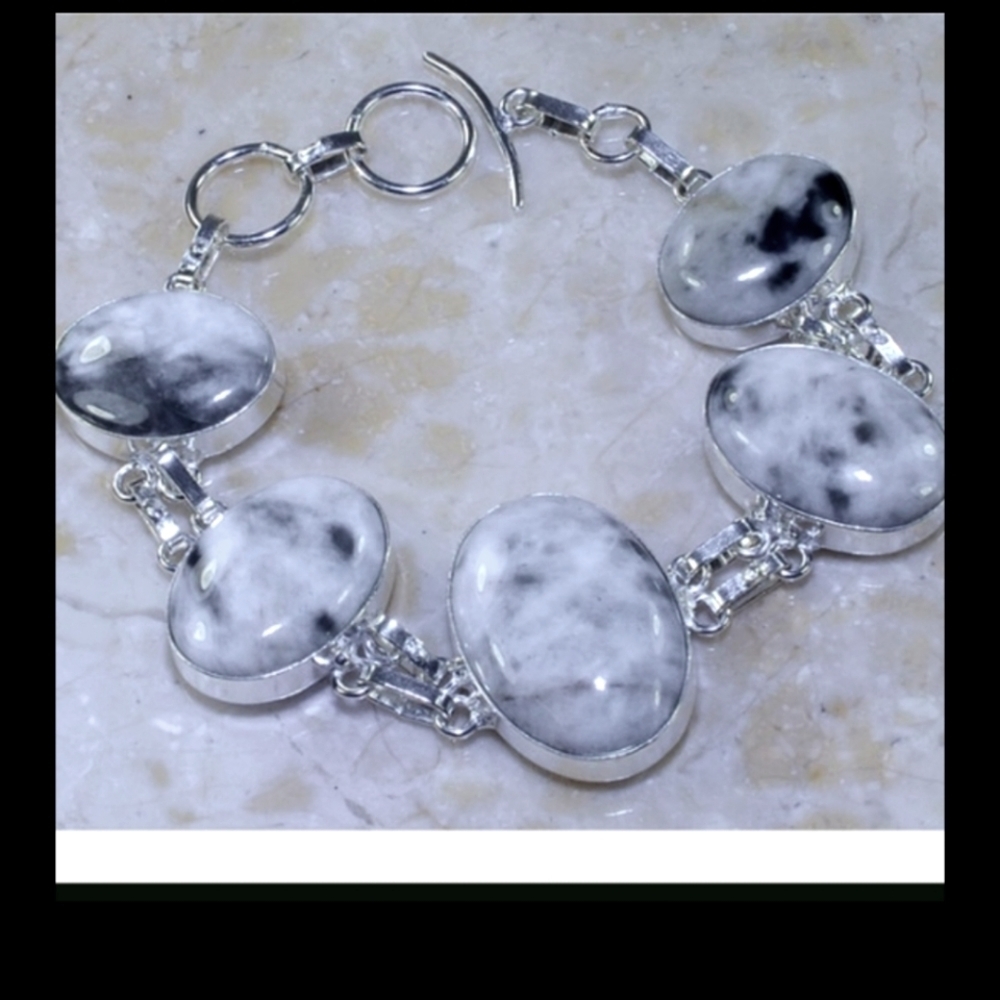 PINOLITH JASPER BRACELET handcrafted